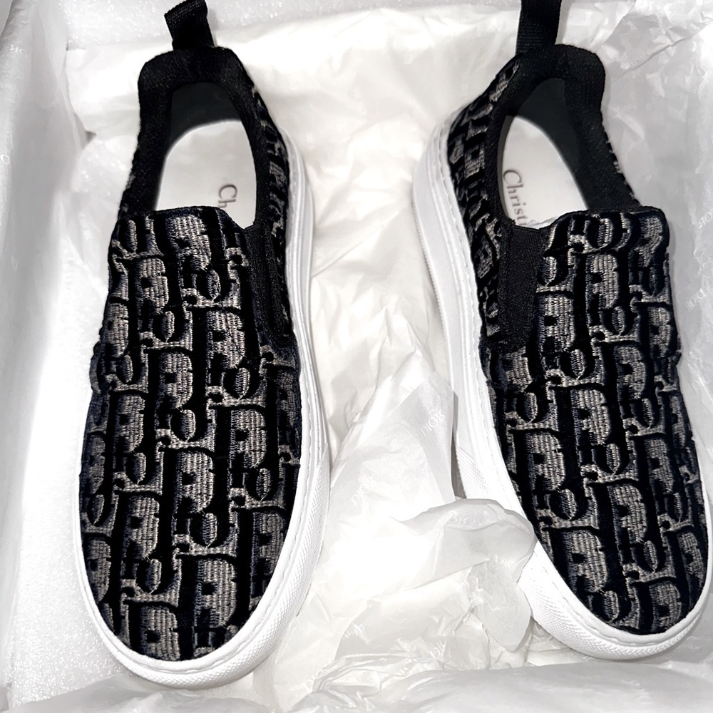 Dior Velvet Shoes